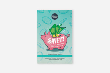 SAVE IT! Finance & Budgeting Sticker Book - Passion Planner