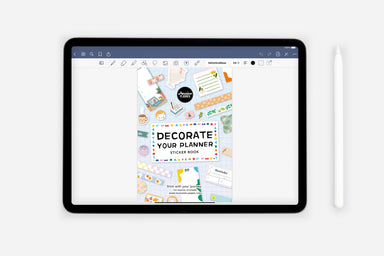 Digital Decorate Your Planner Sticker Book - Passion Planner