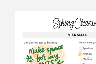 Spring Cleaning Guide - Passion Planner