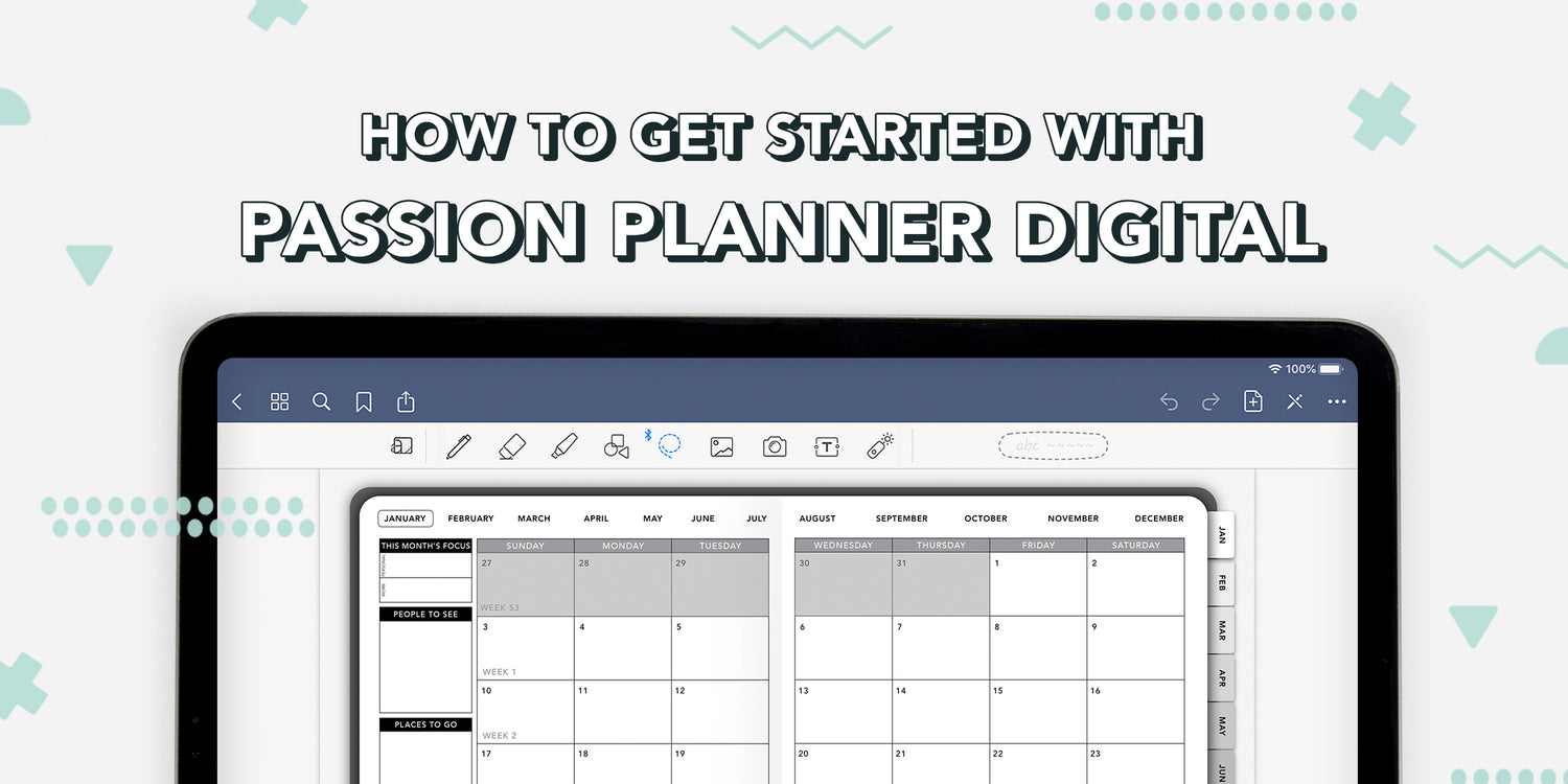 How to Get Started with Passion Planner Digital