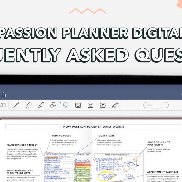 Passion Planner Digital FAQs