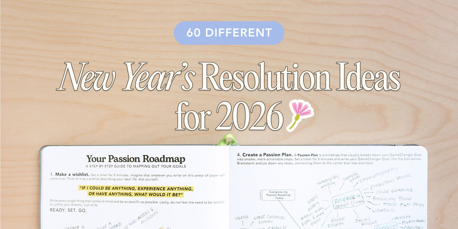 60 different new year's resolution ideas for 2026