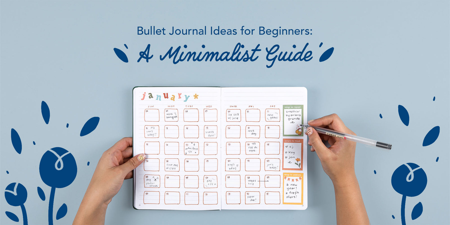 Bullet Journal Ideas for Beginners: A Minimalist Guide
