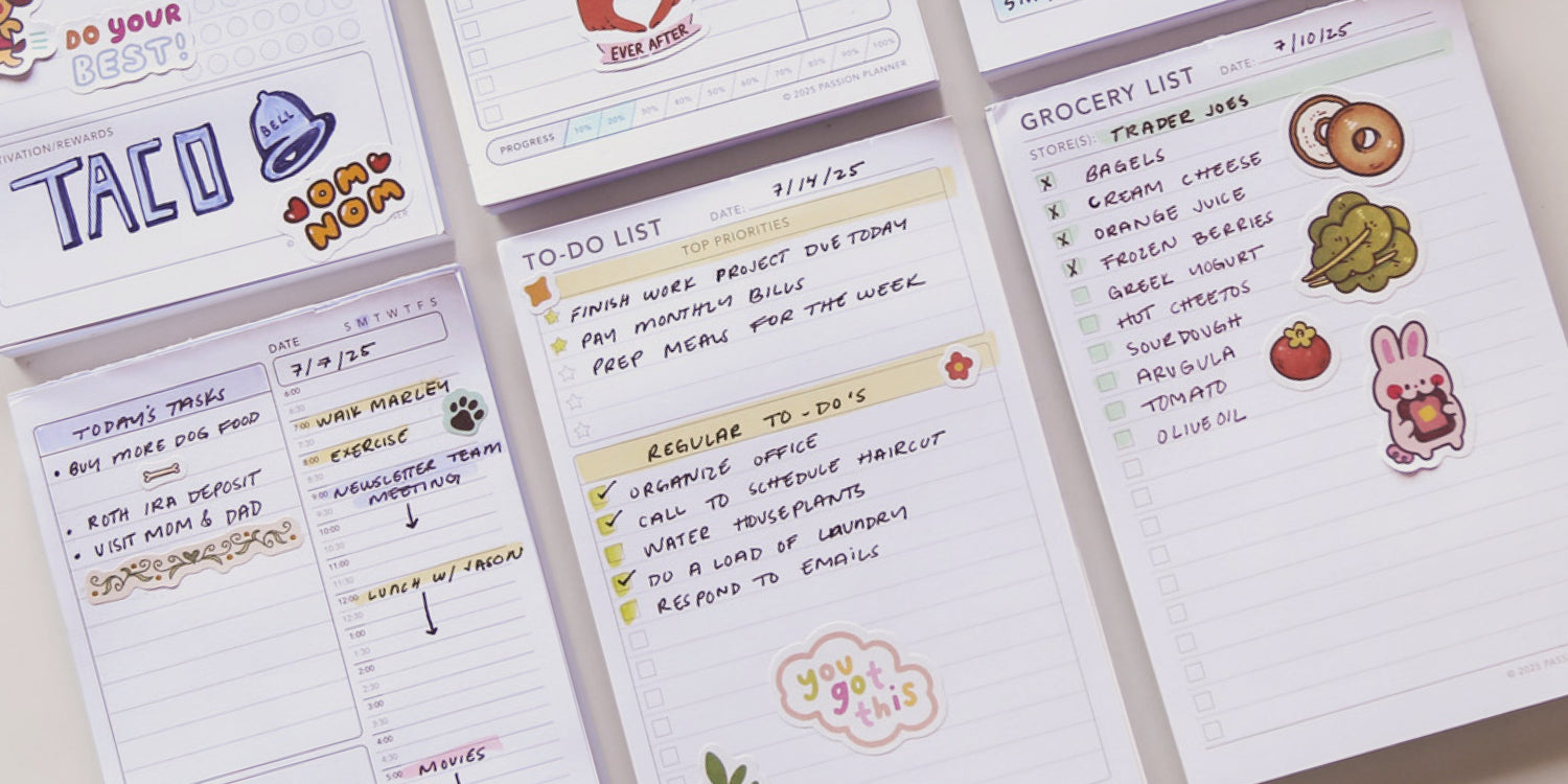 How to Use a Mini Notepad To Organize Your Day in 5 Minutes