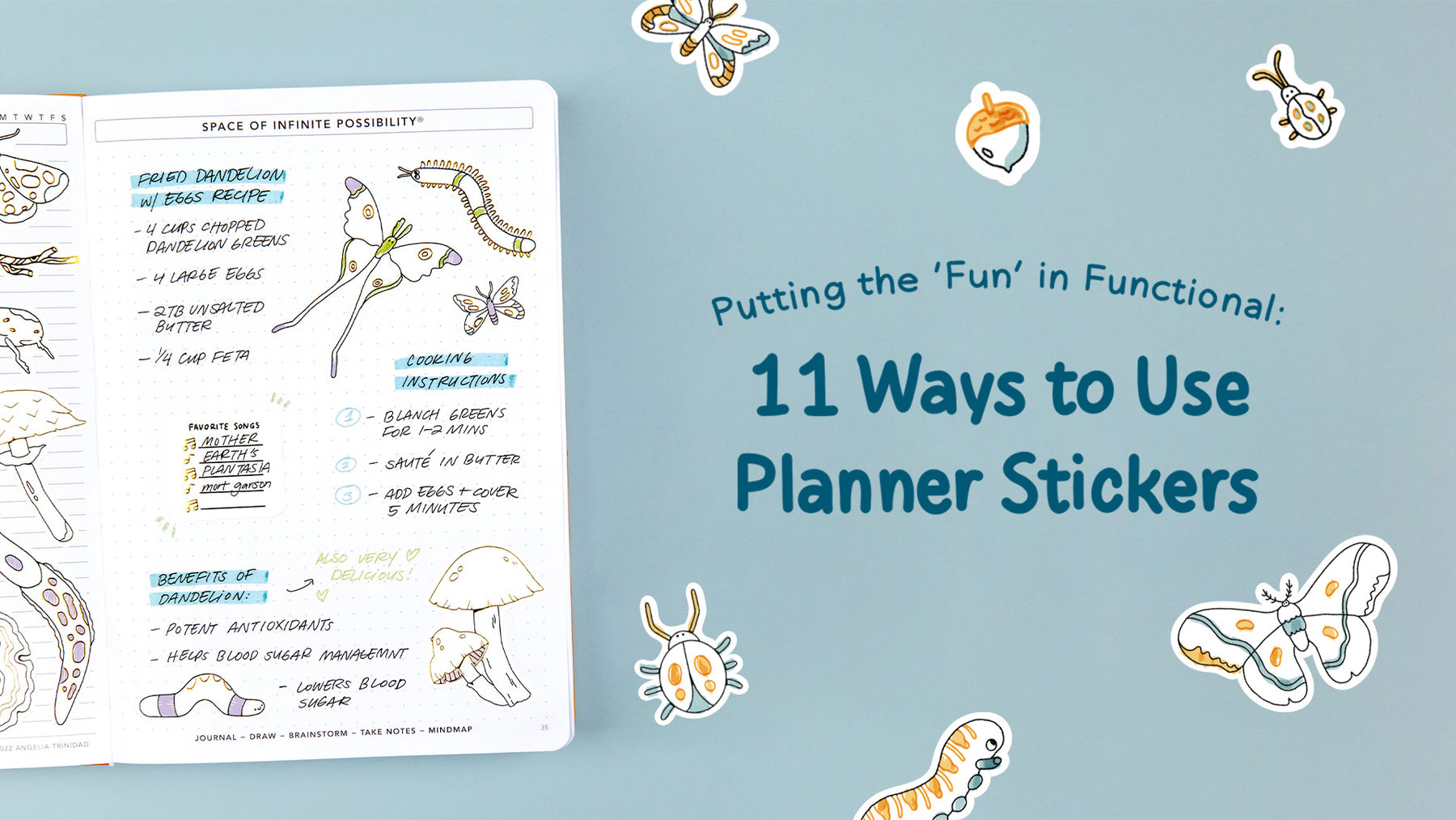 Putting the “Fun” in Functional: 11 Ways to Use Planner Stickers