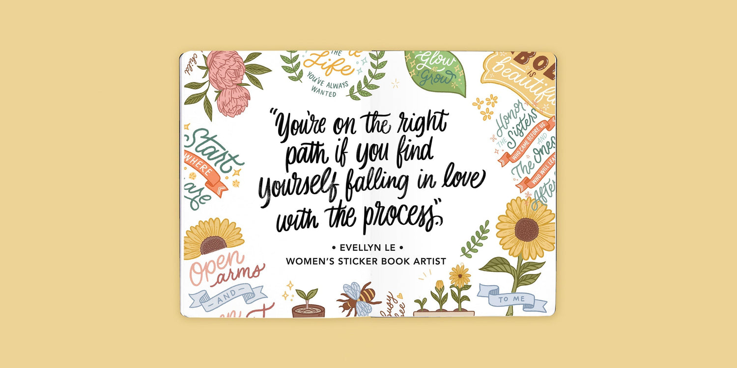 Sticker Book Artist Interview: Evellyn Le