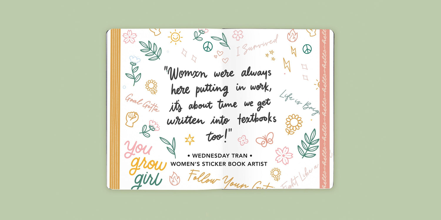 Sticker Book Artist Interview: Wednesday Tran