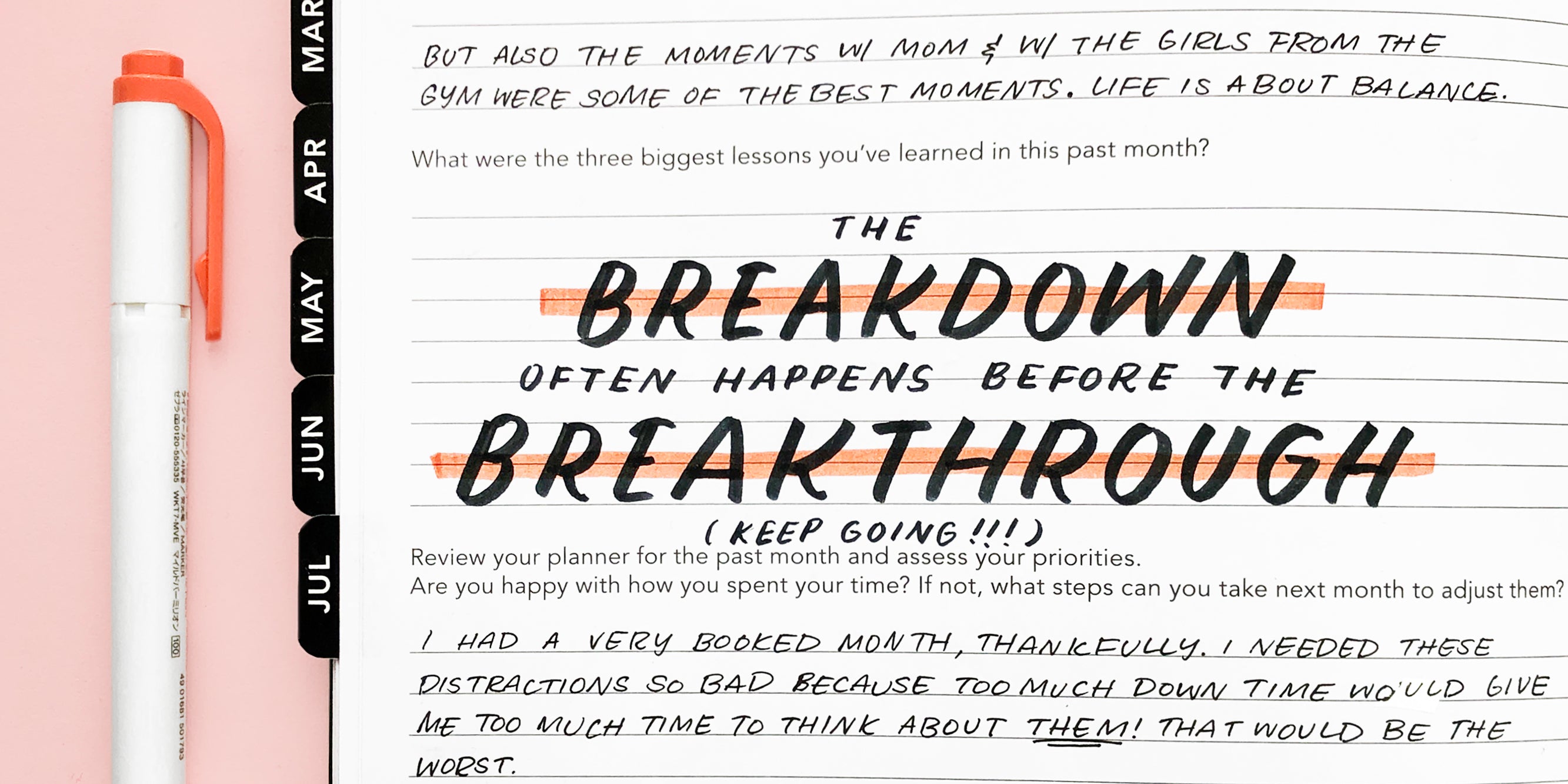 How to Use Your Passion Planner To Heal From a Breakup