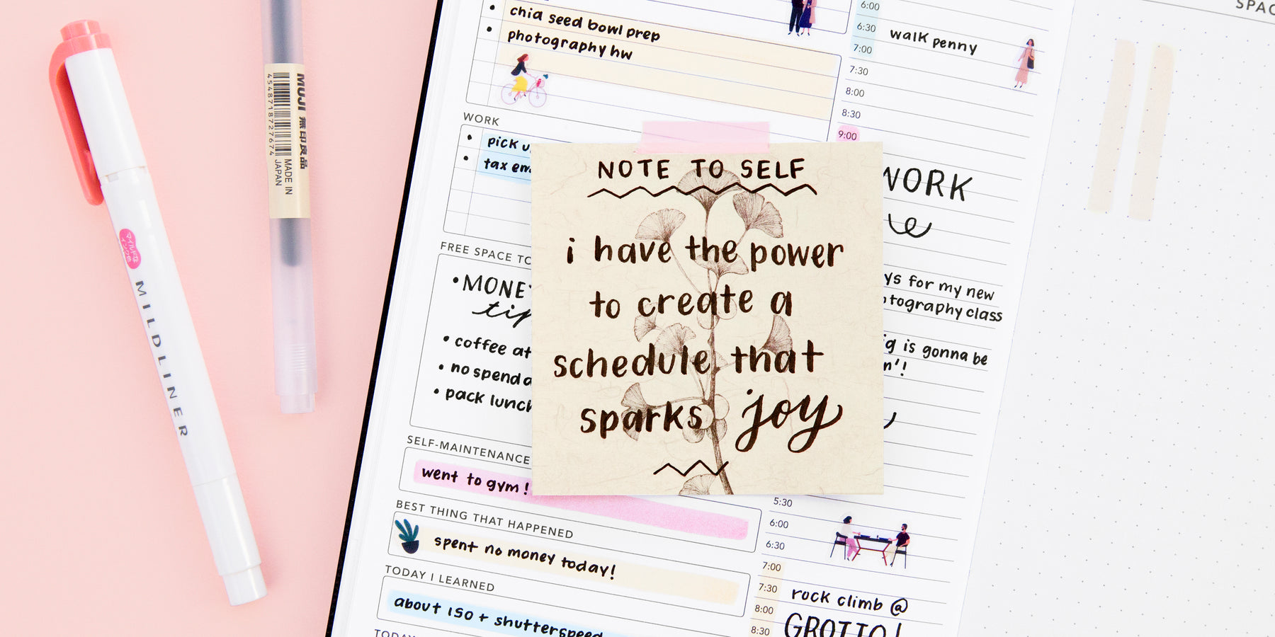 KonMari Your Passion Planner: How to Create a Schedule that Sparks Joy (Inspired by Marie Kondo)