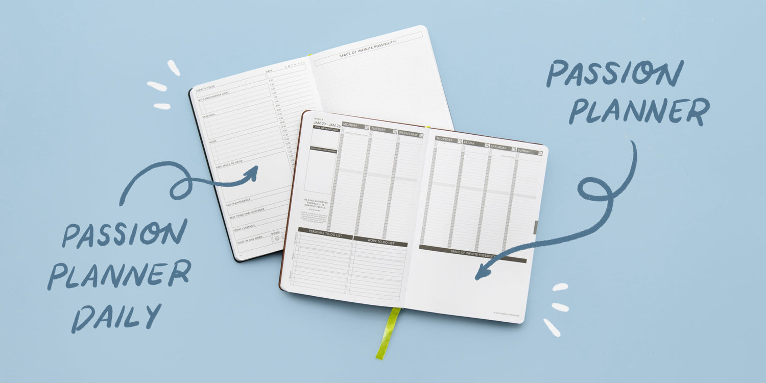 Passion Planner Weekly vs. Passion Planner Daily: What’s the Difference?