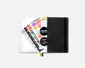 Weekly 2026-2027 Mid-Year Planner - Elite Black