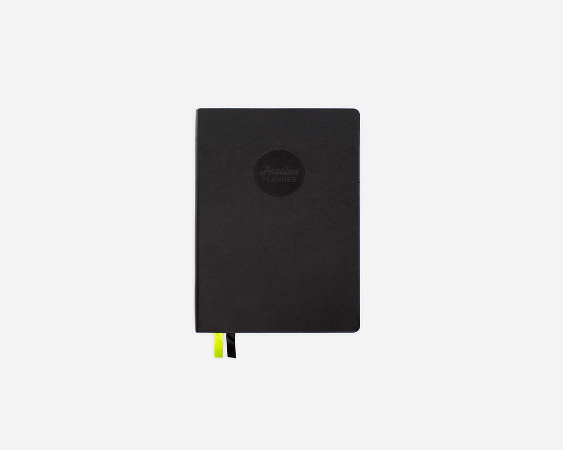 Weekly 2026-2027 Mid-Year Planner - Elite Black