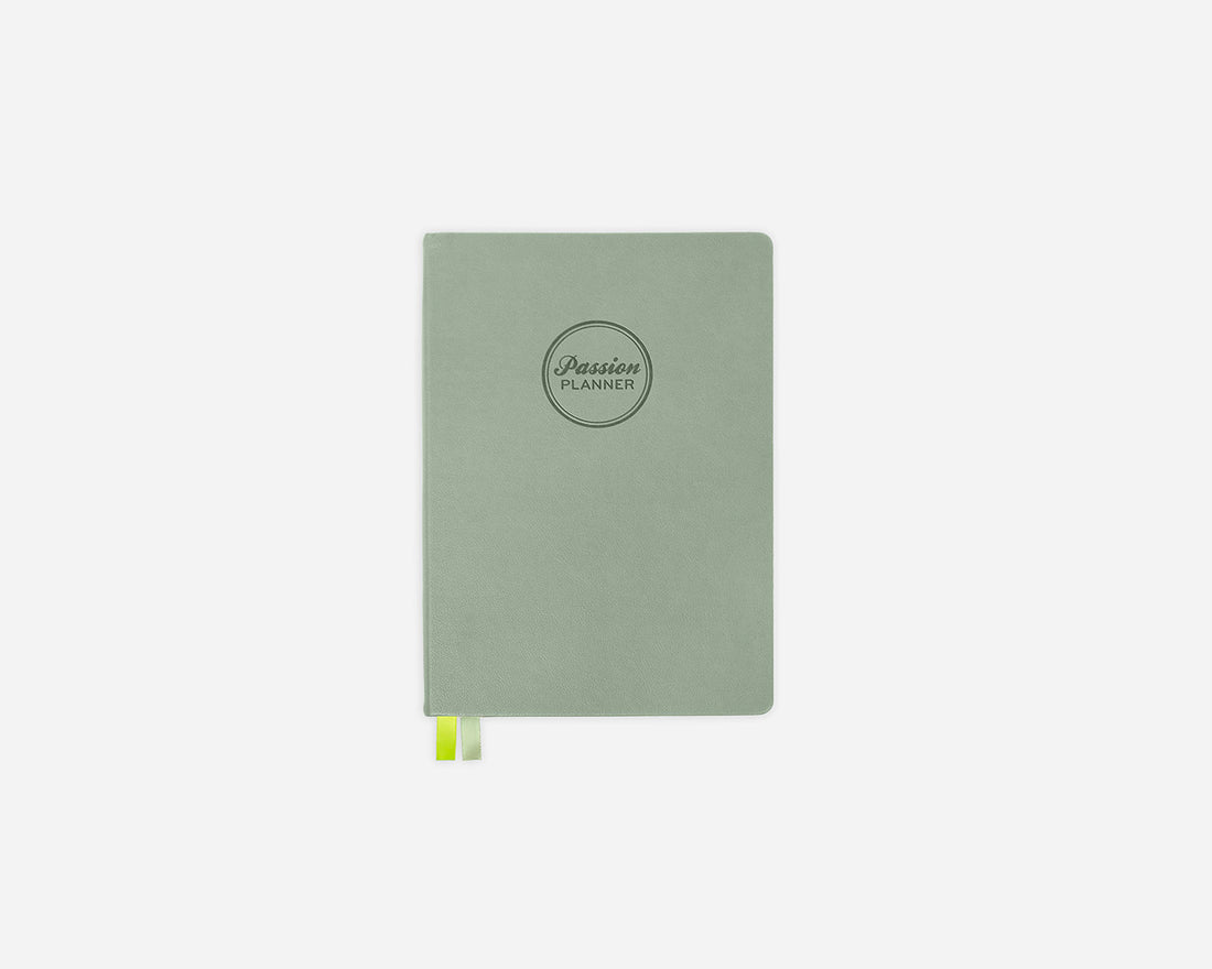 Weekly 2026-2027 Mid-Year Planner - Eucalyptus Green Hardcover
