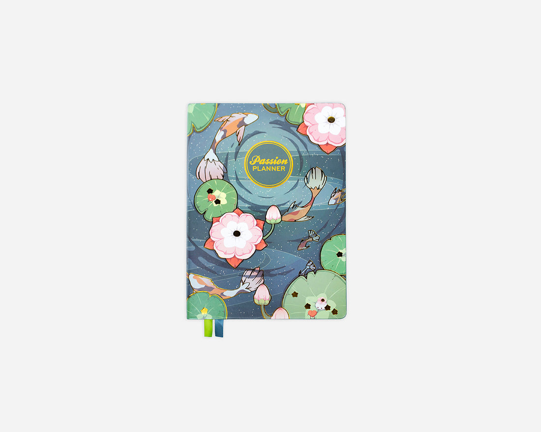 Weekly 2026-2027 Mid-Year Planner - Koi Pond