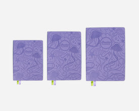 Weekly 2026-2027 Mid-Year Planner - Starry Jellyfish Periwinkle