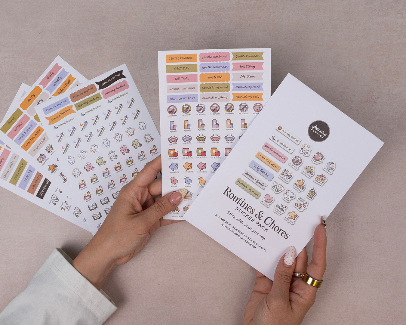 Routines and Chores Sticker Pack