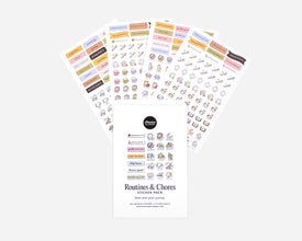Routines and Chores Sticker Pack