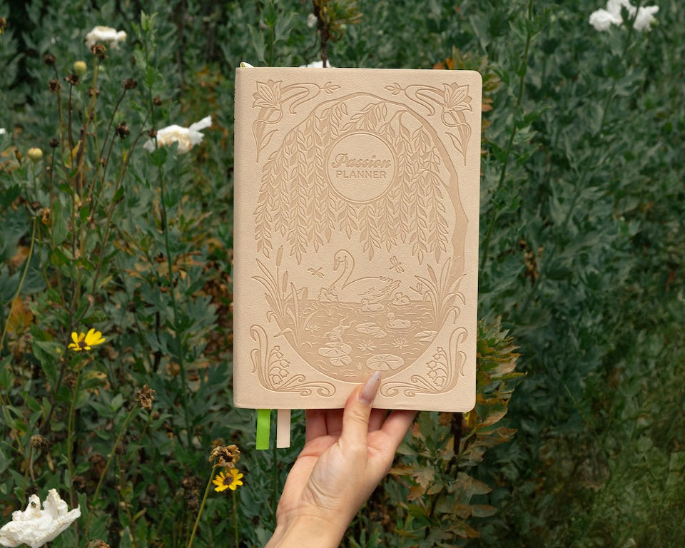Weekly 2026-2027 Mid-Year Planner - Swan Lake