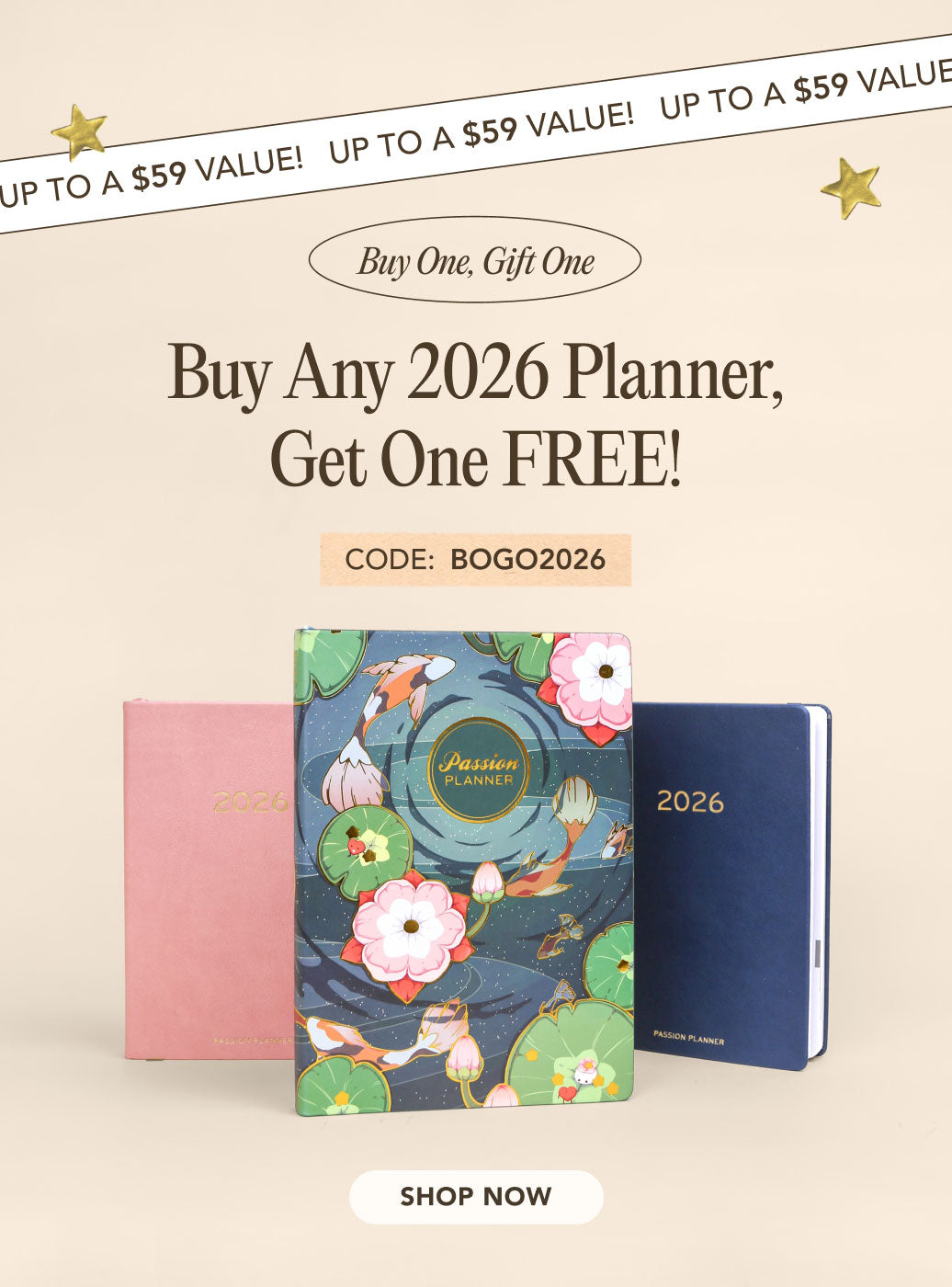 Buy Any 2026 Planner, Get One FREE