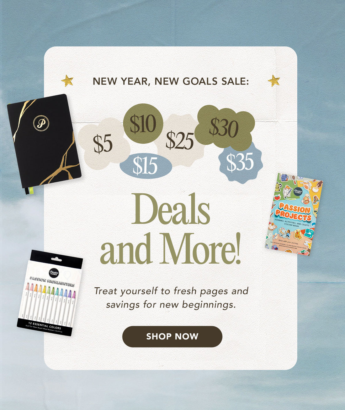 New Year, New Goals Sale