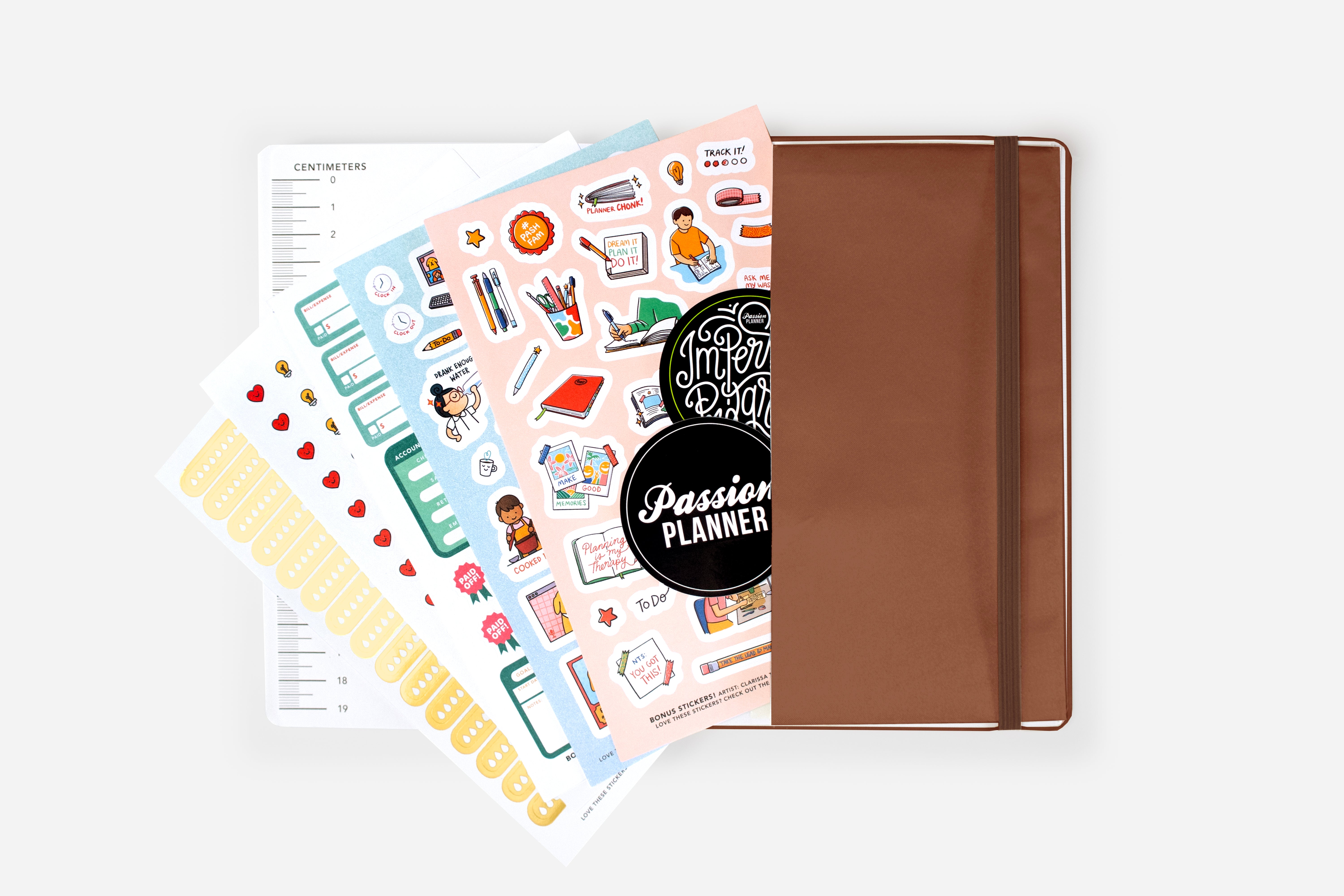 2025 Weekly Planner Back Pocket