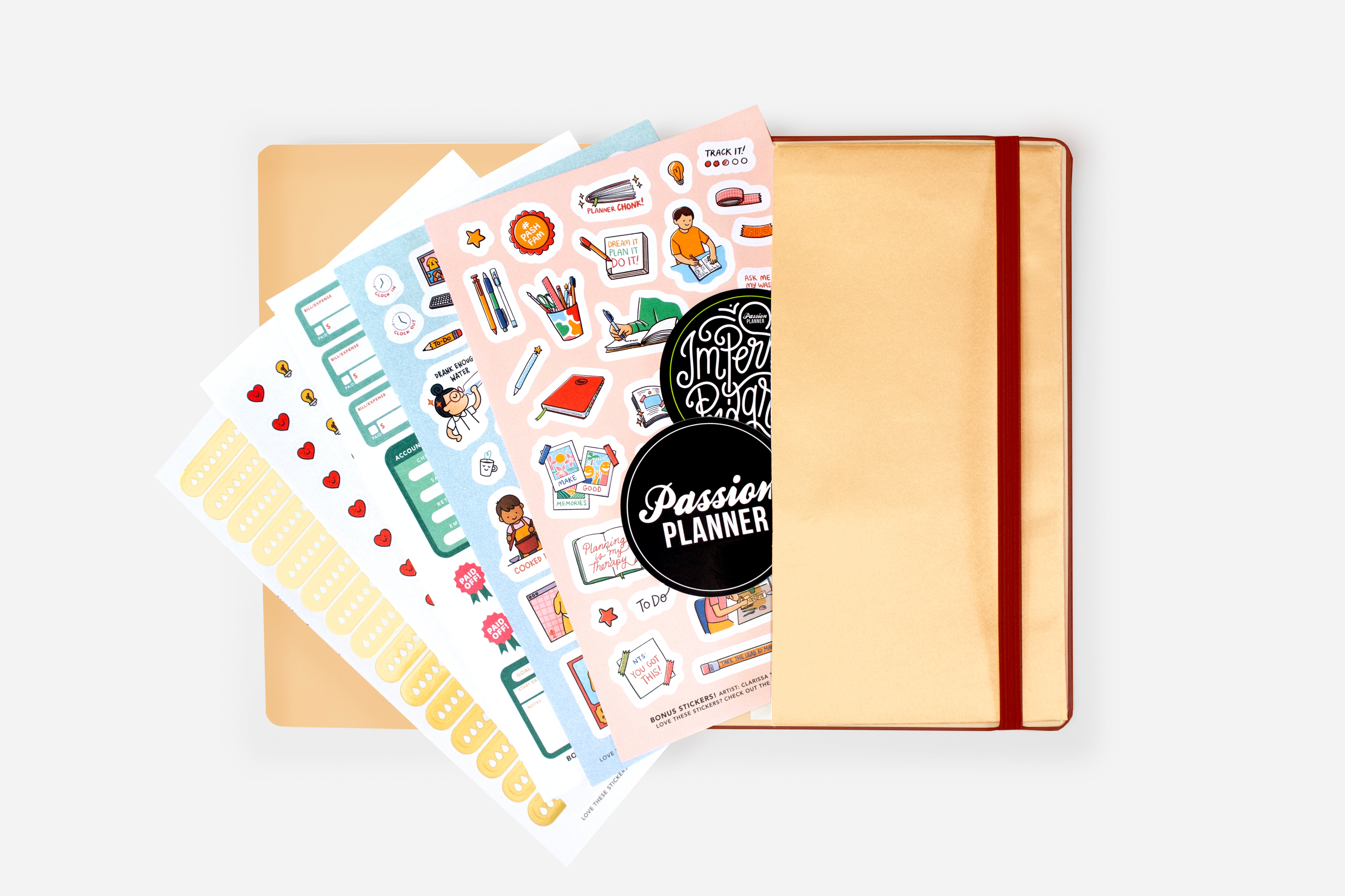 2025 Weekly Planner Back Pocket