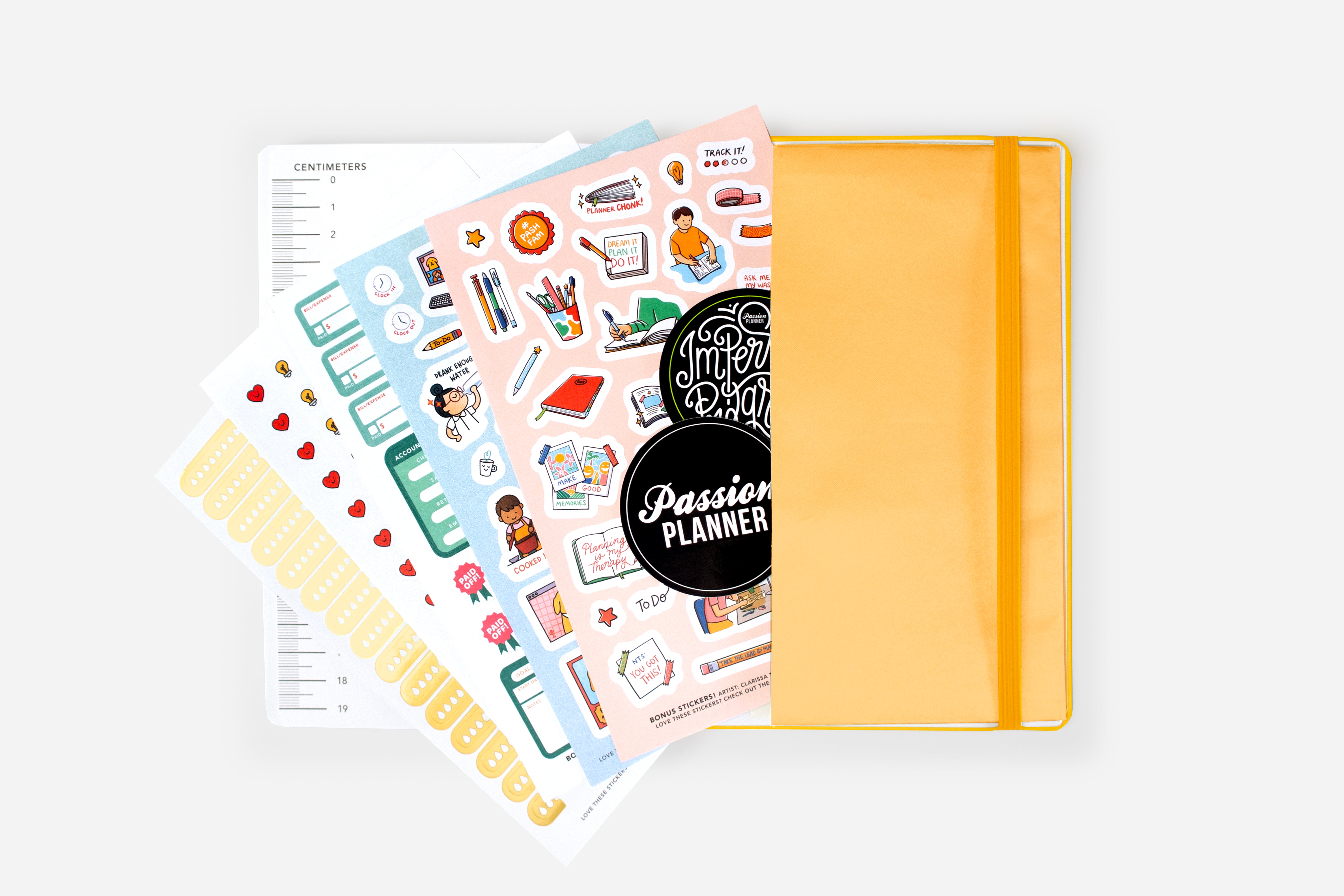 2025 Weekly Planner Back Pocket