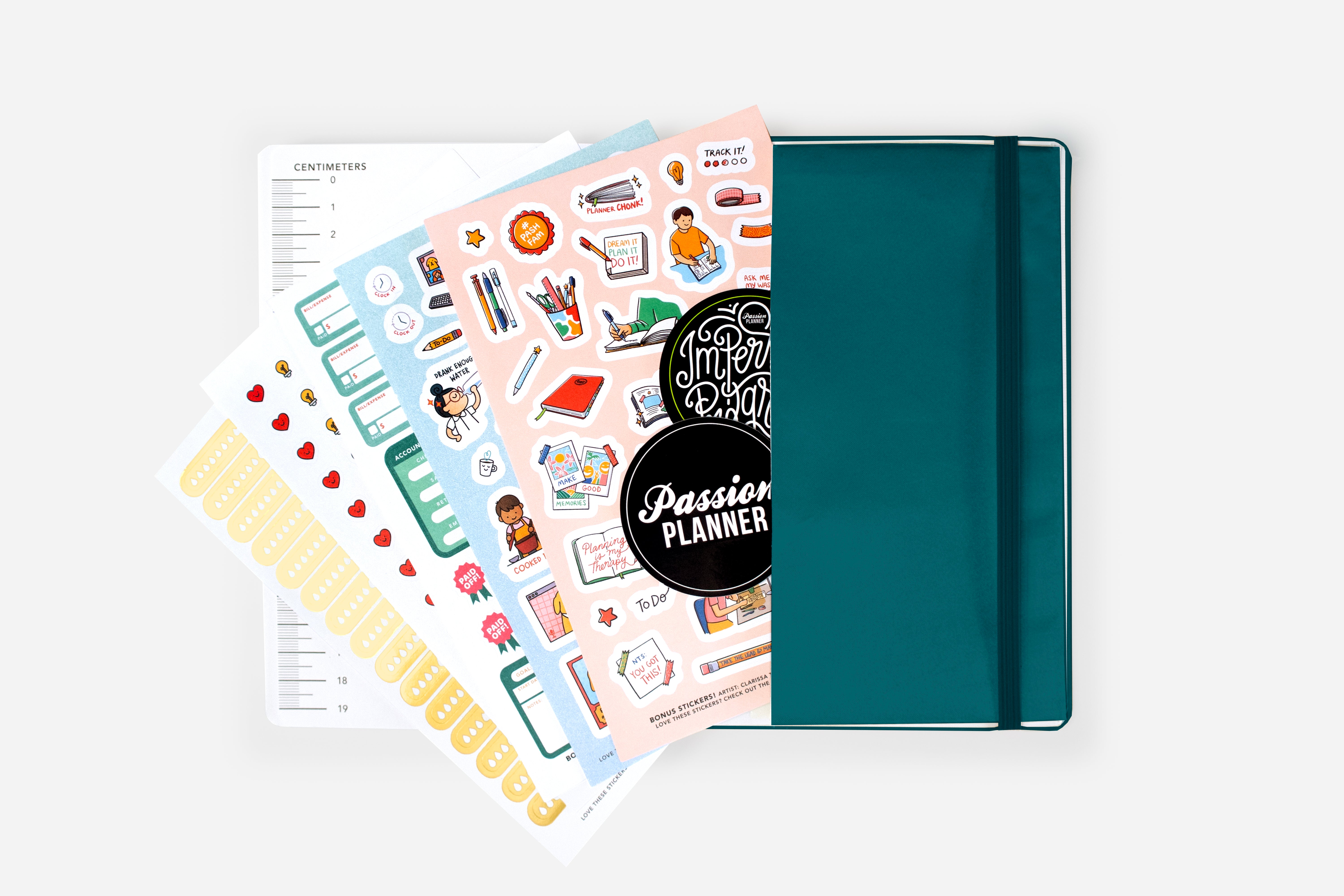 2025 Weekly Planner Back Pocket