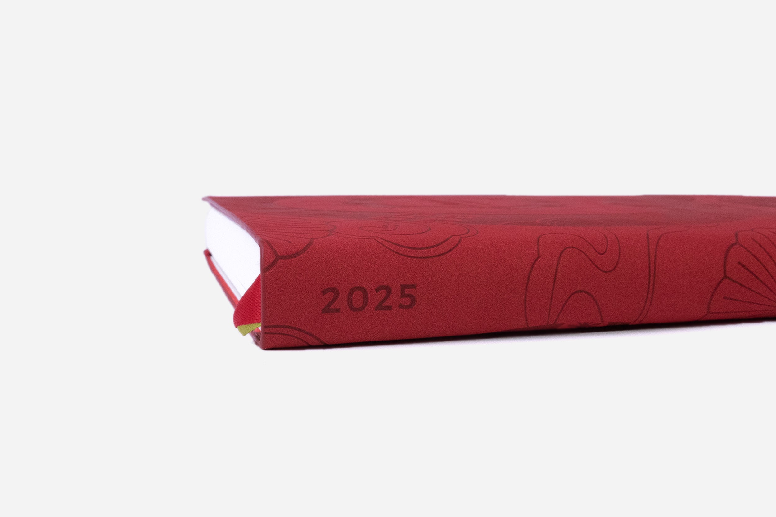 Ruby Snake Weekly 2025 Planner Spine