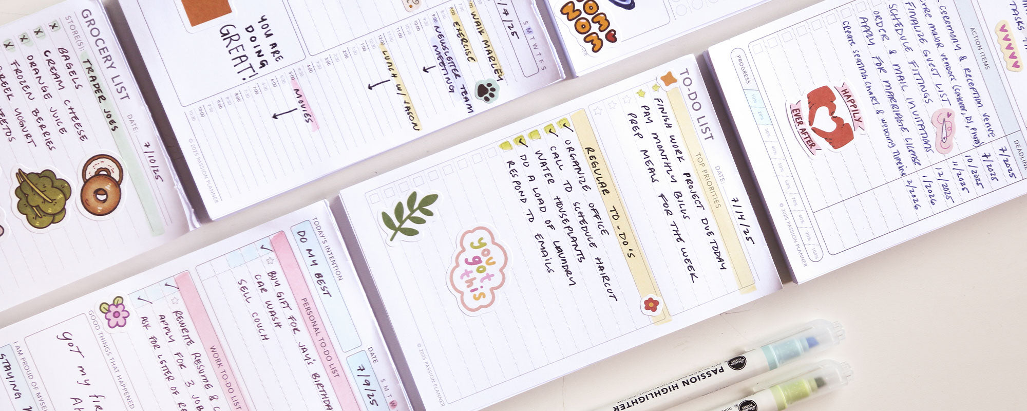 Notepad Inserts: 3 for $30 or $5 for $40