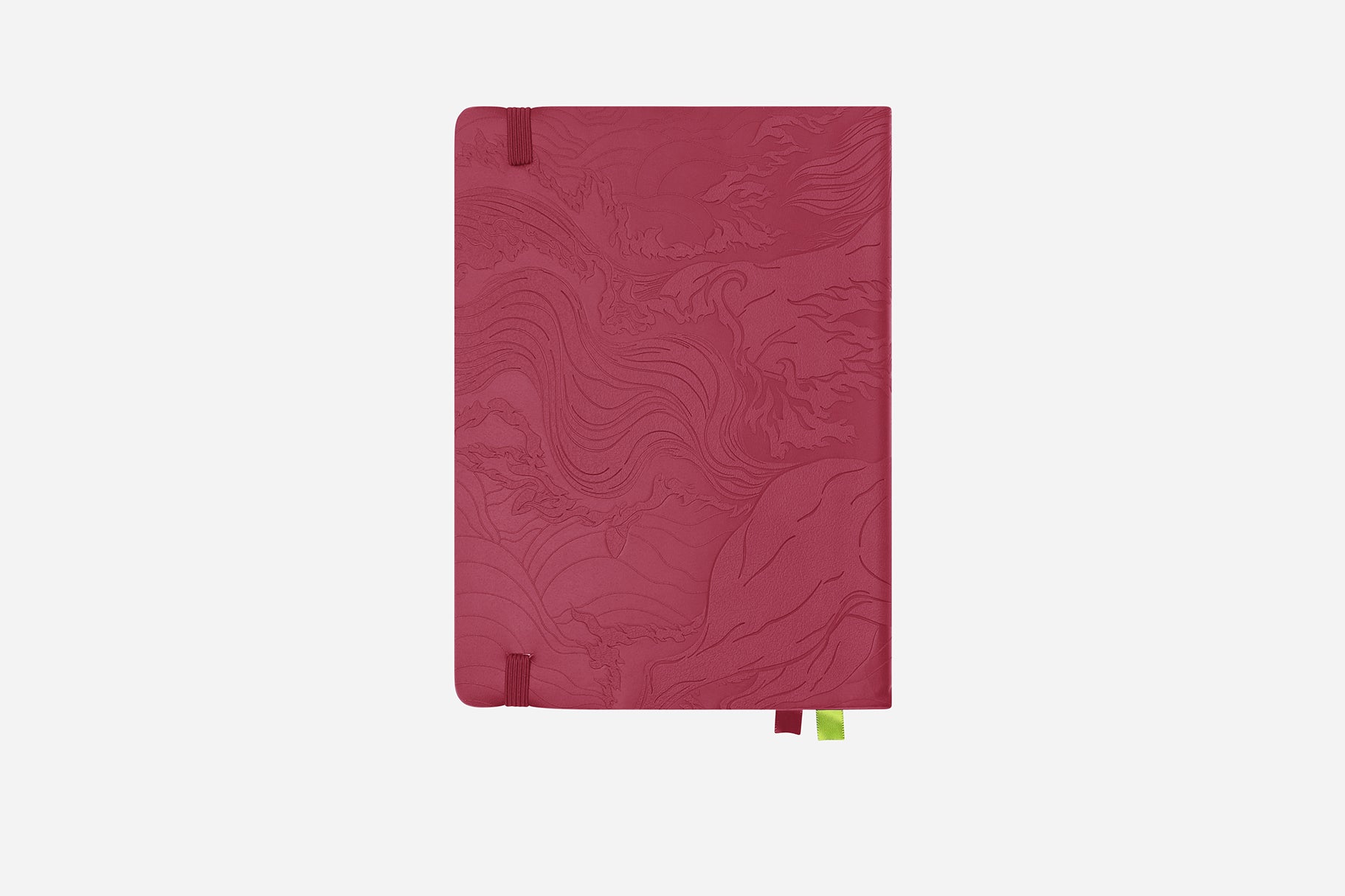Red Year of the Horse 2026 Weekly Passion Planner back cover