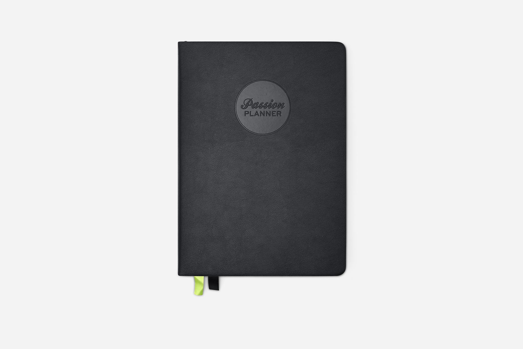Elite Black 2026 Weekly Passion Planner
