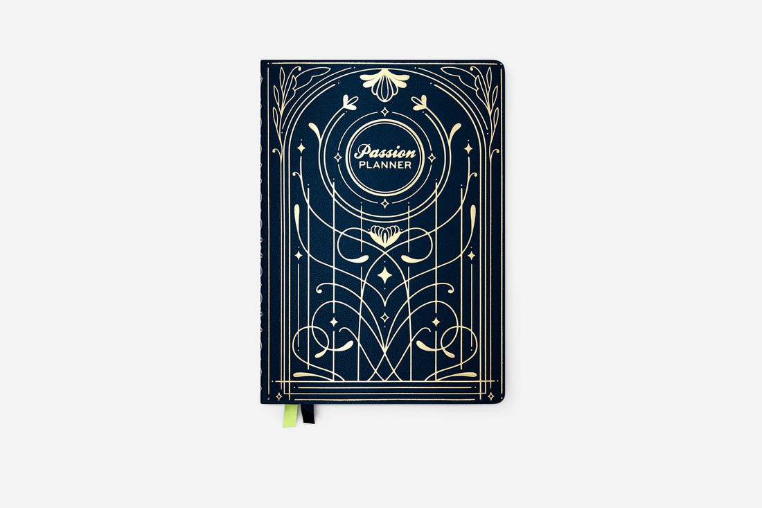 Gilded Sapphire 2026 Weekly Passion Planner