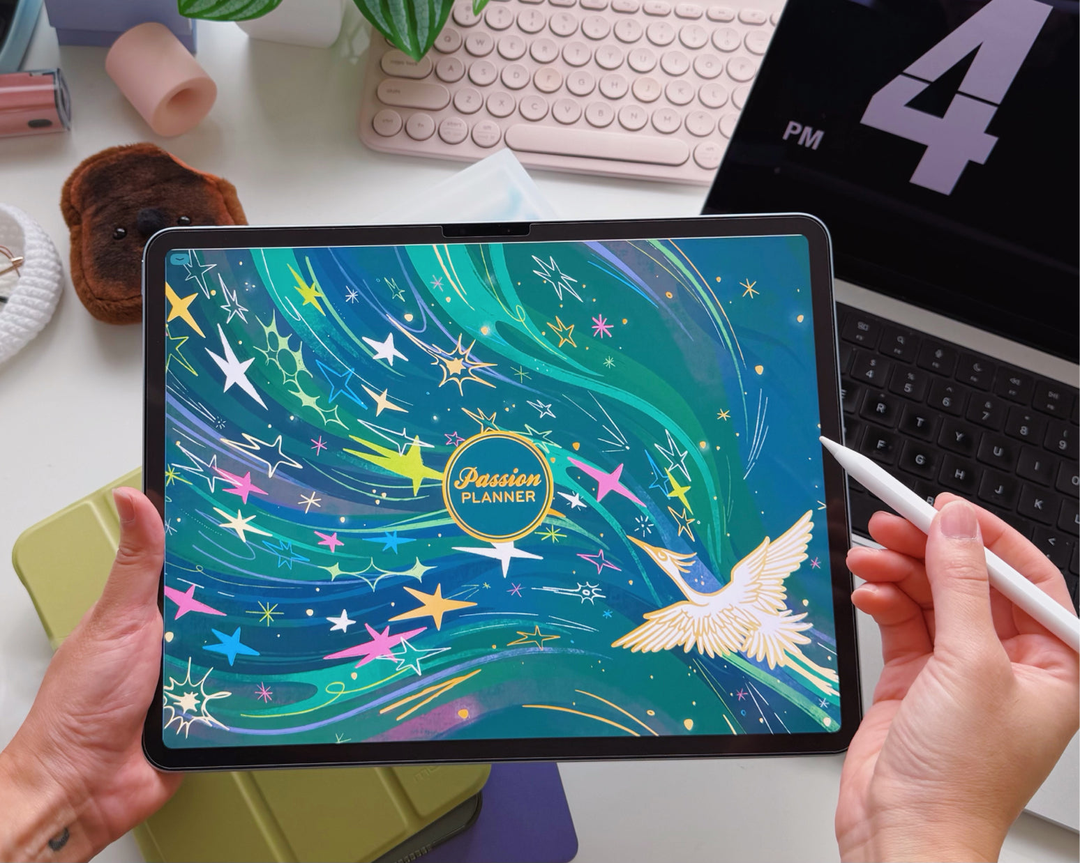 Digital 2027 Planner Cover Stickers