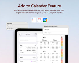 Digital Planner - Undated Weekly & Daily - Bundle