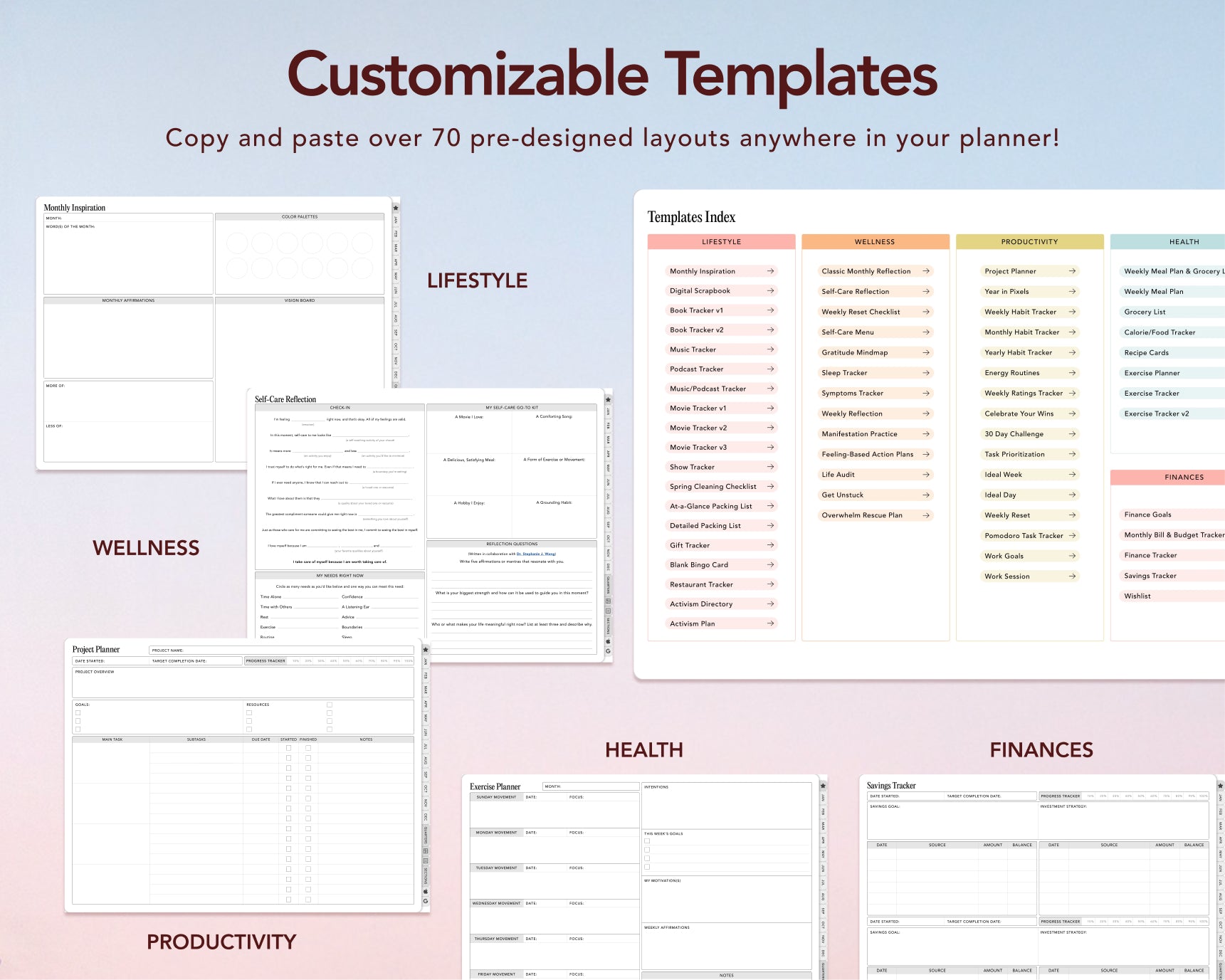 Digital Planner - 2027 Weekly & Daily - Bundle