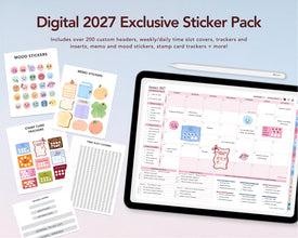 Digital Planner - 2027 Weekly & Daily - Bundle