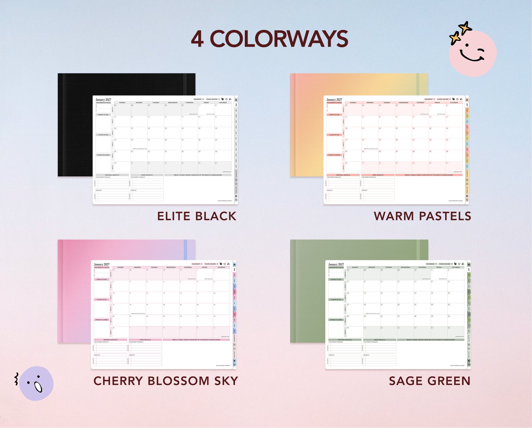 Digital Planner - 2027 Weekly & Daily - Bundle