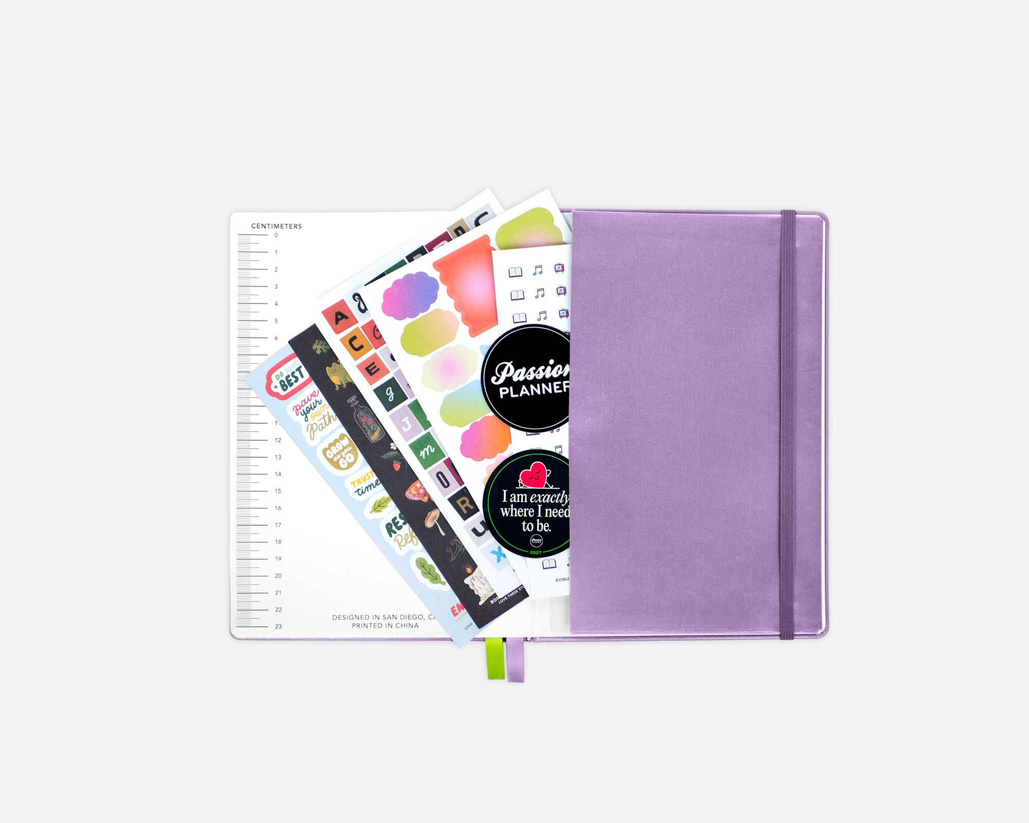 Weekly 2027 Planner - Lavender