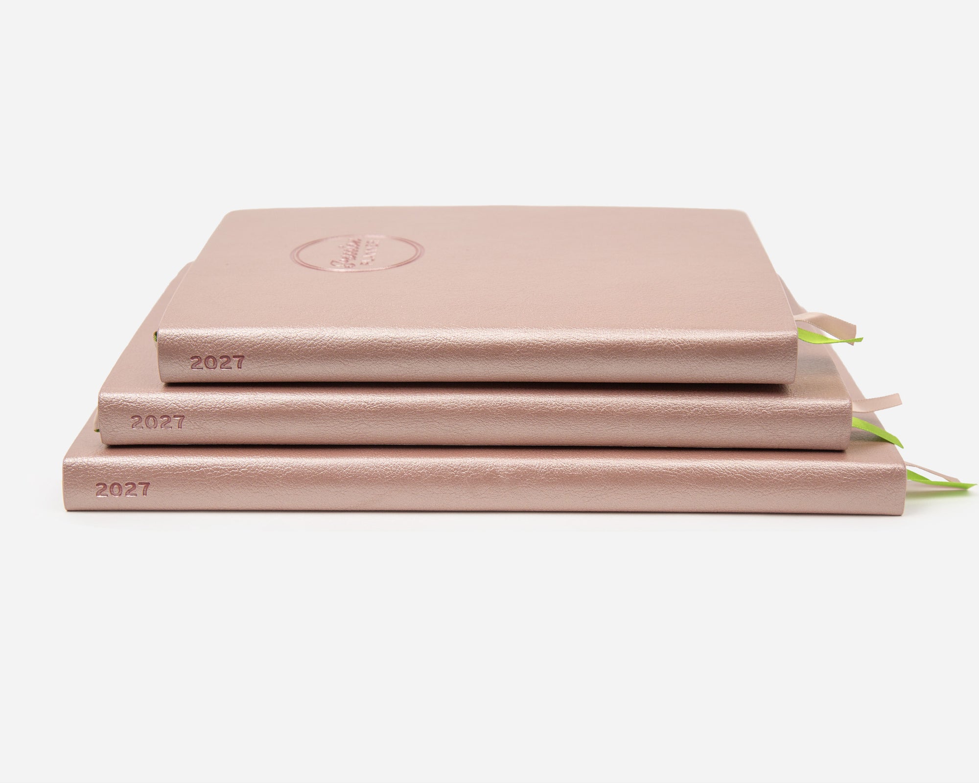 Weekly 2027 Planner - Rose Gold