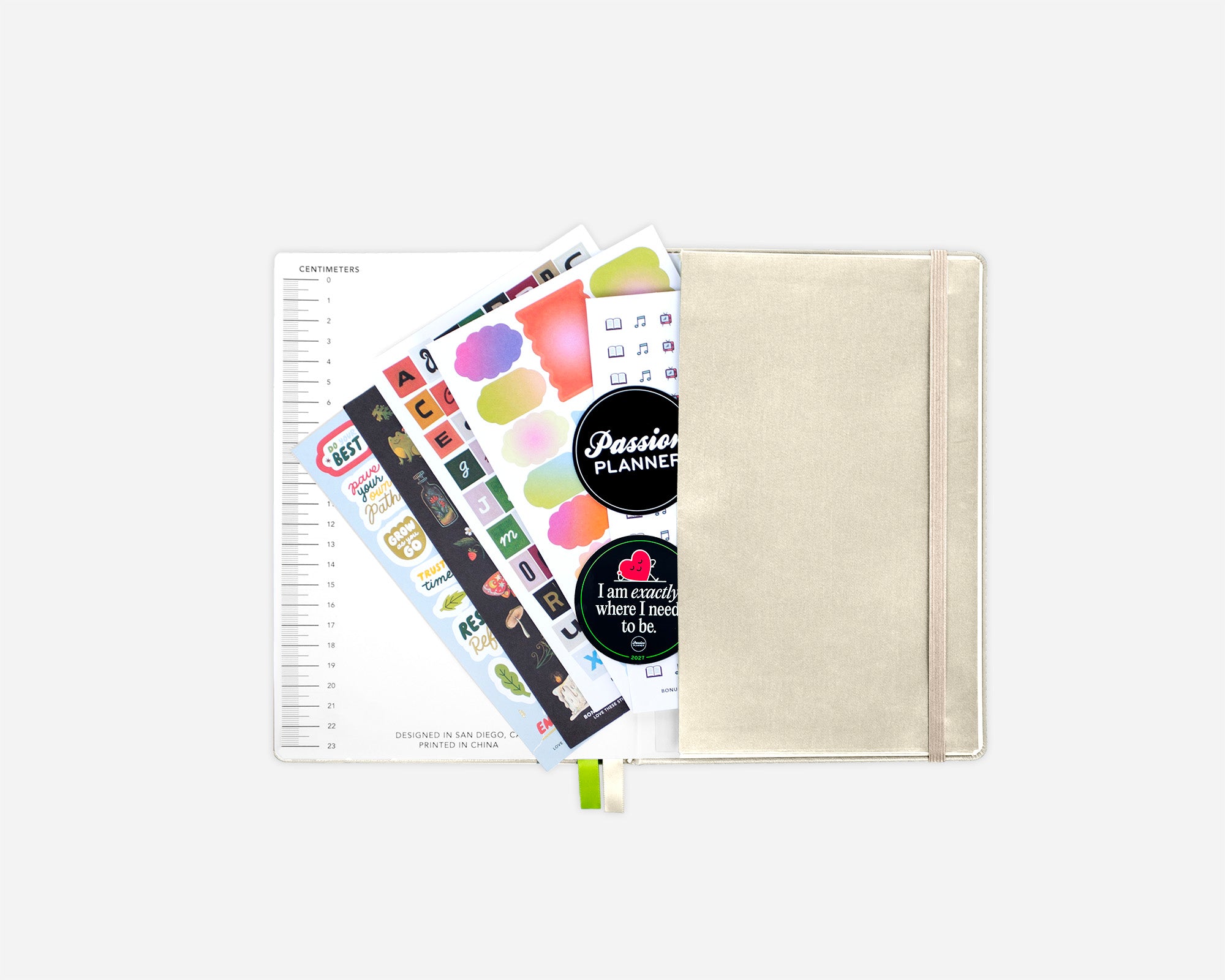 Weekly 2027 Planner - Swan Lake