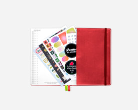 Weekly 2027 Planner - Tigerberry Red