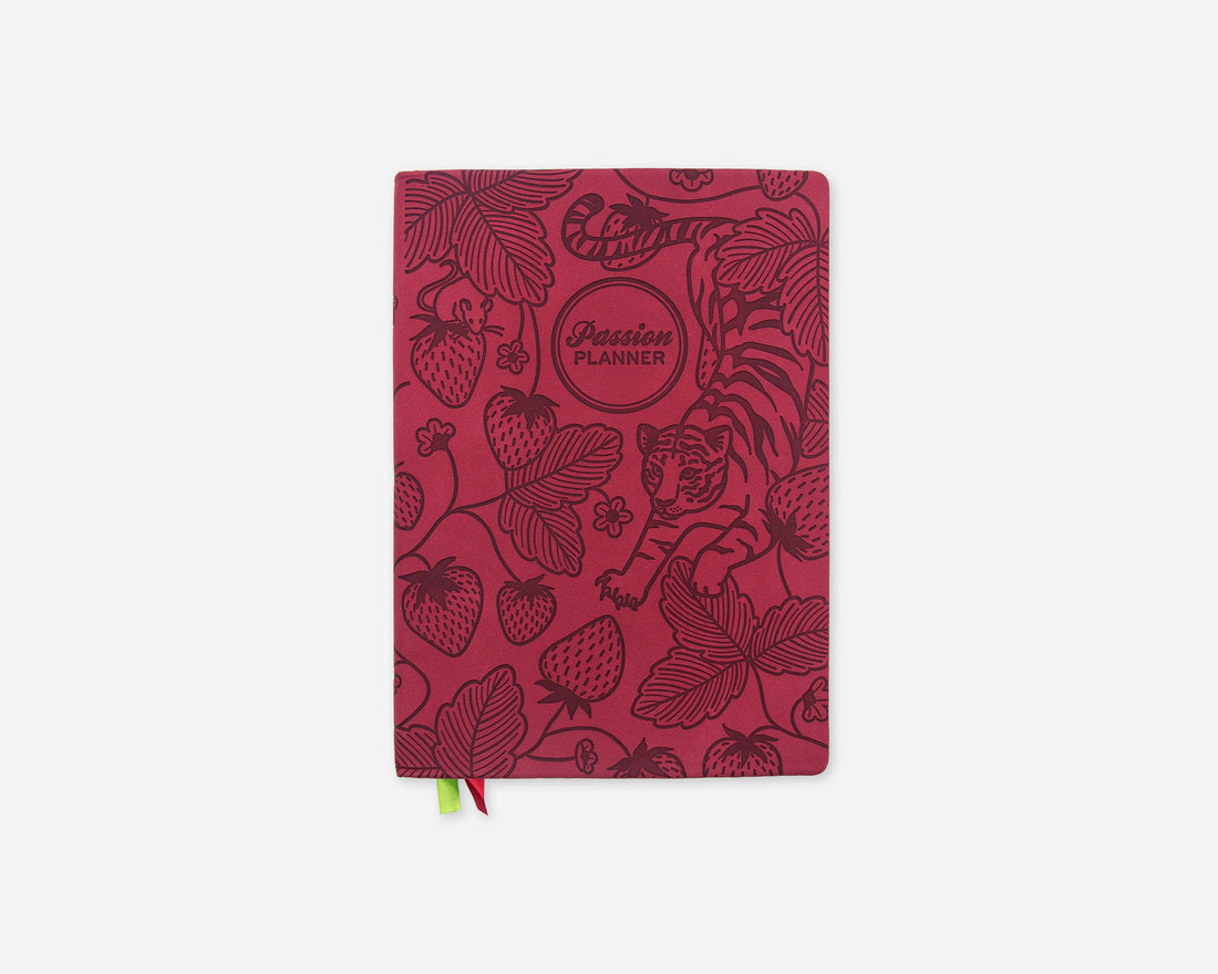 Weekly 2027 Planner - Tigerberry Red