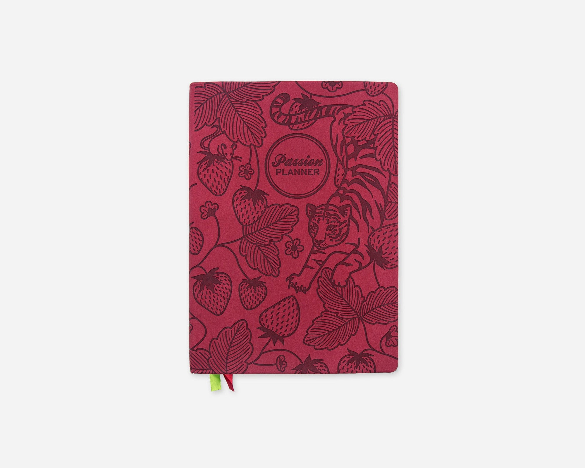 Weekly 2027 Planner - Tigerberry Red