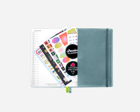 Weekly 2027 Planner - Tranquil Trek Blue