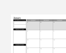 Weekly 2027 Planner Printable PDF