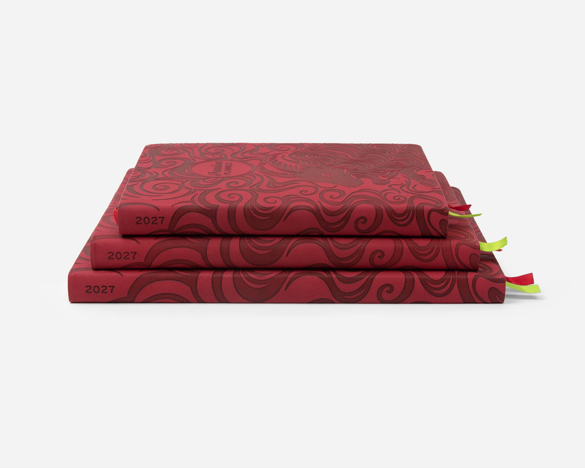 Weekly 2027 Planner - Year of the Goat Red