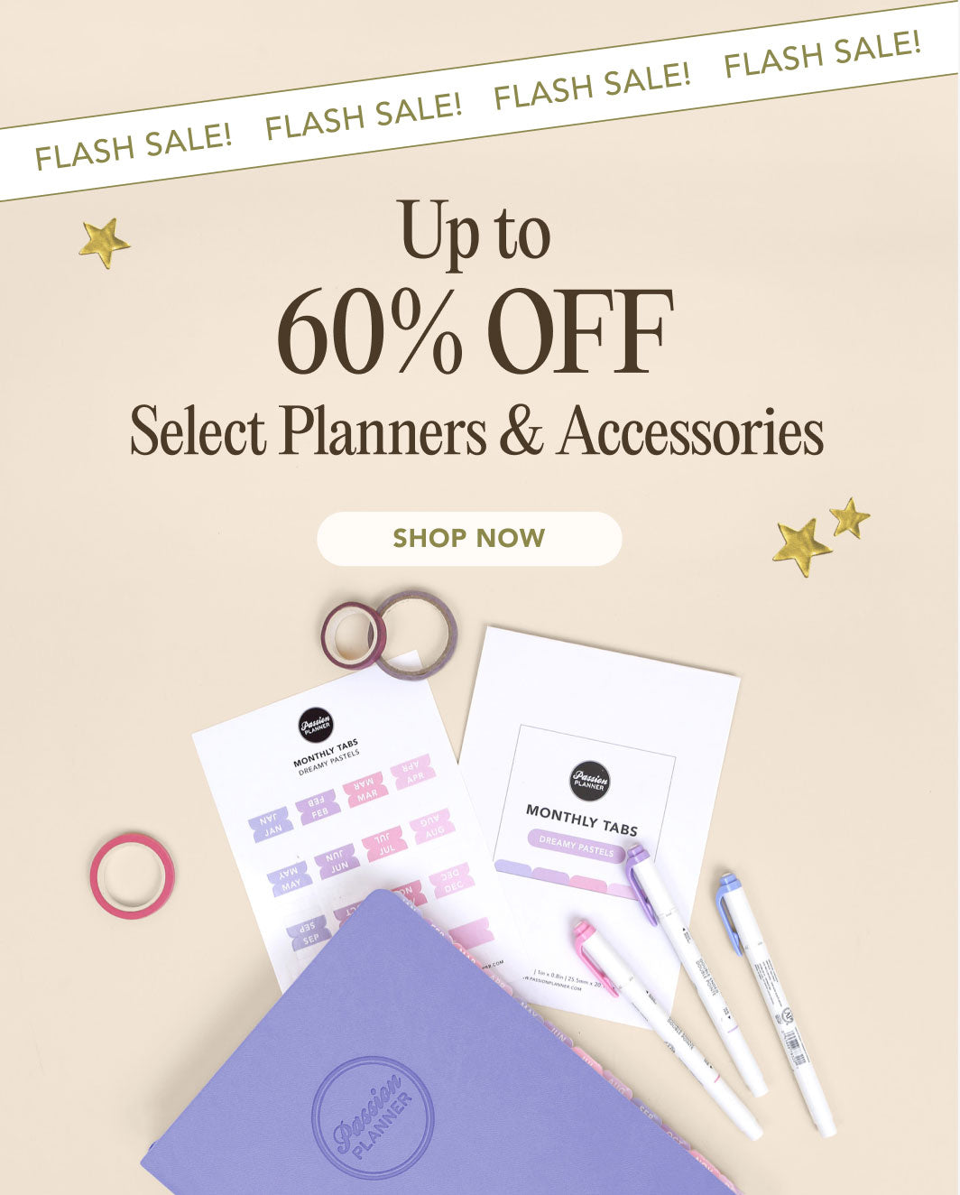 Flash Sale: up to 60% OFF - Shop Now