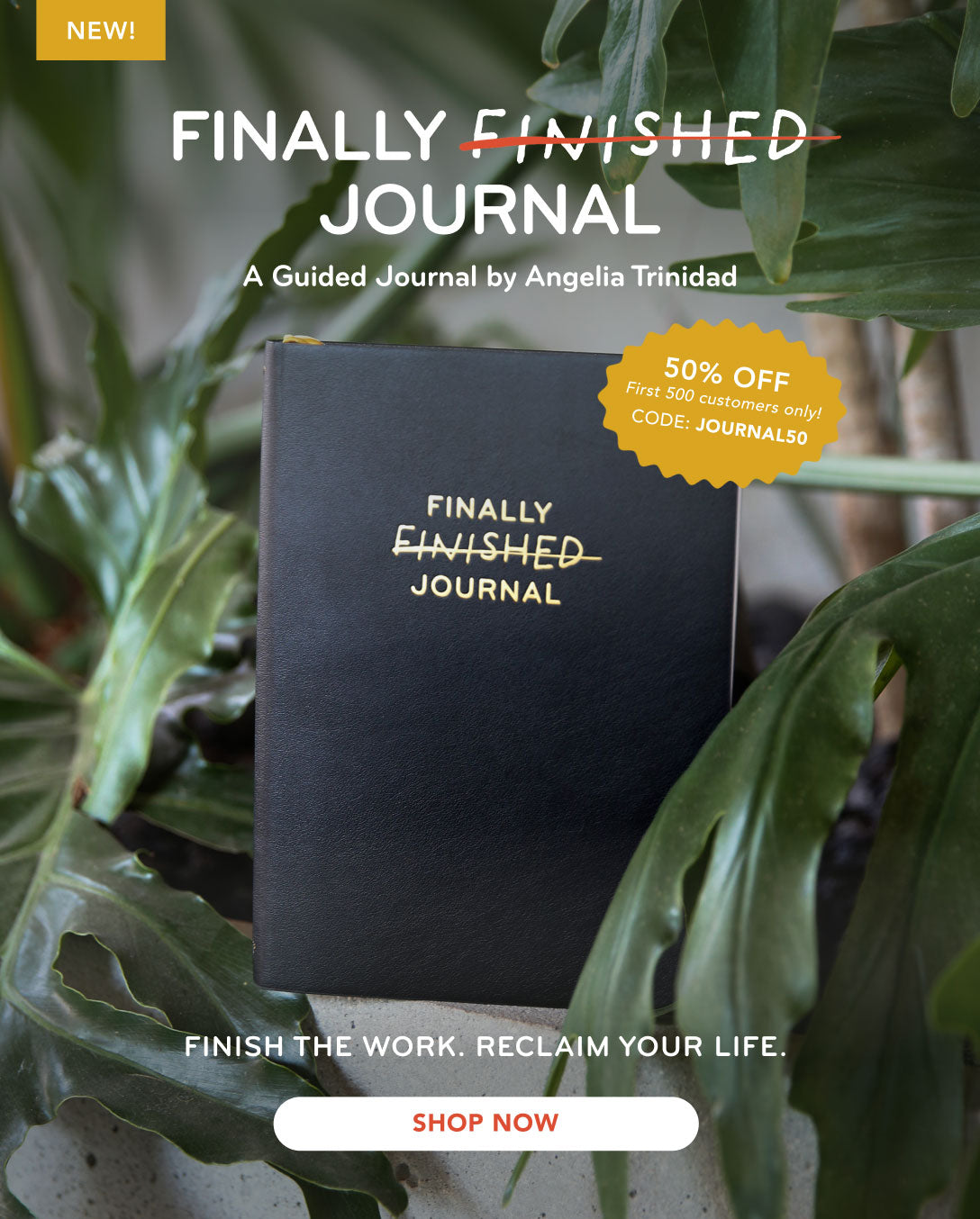 Finally Finished Journal - 50% OFF! Code: JOURNAL50
