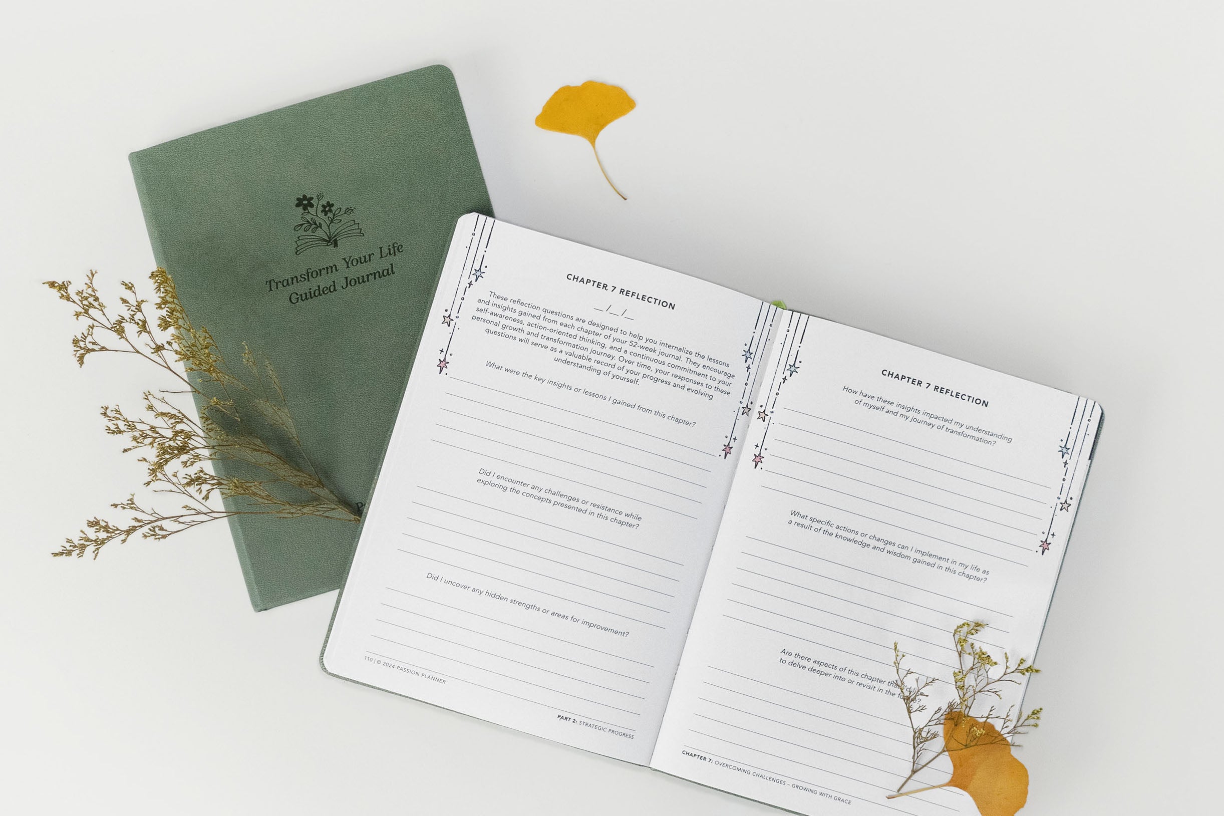 Transform Your Life: 52-Week Guided Journal | Passion Planner